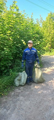 347 мешков мусора собрал с начала сезона фурмановский чистомен